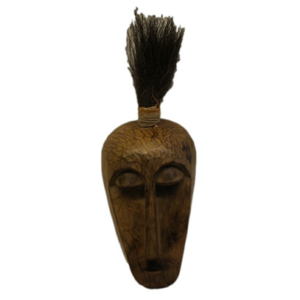 𝅺wooden Carved African Face Mask 16" x 5.5"w